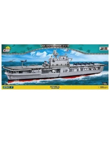 2510 PCS HC WWII U.S.S. ENTERPRISE (CV-6)