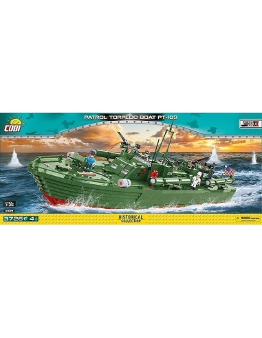 3726 PCS HC WWII PATROL TORPEDO BOAT PT-1