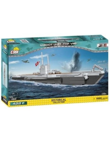 422 PCS WWII U-BOOT U-47 -TYP VIIB