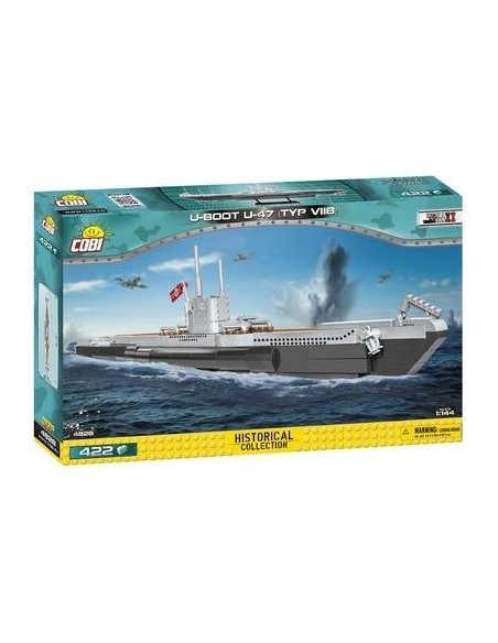 422 PCS WWII U-BOOT U-47 -TYP VIIB