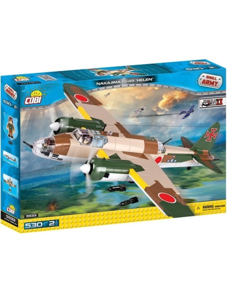 530 PCS HC WWII NAKAJIMA KI-49 HELEN