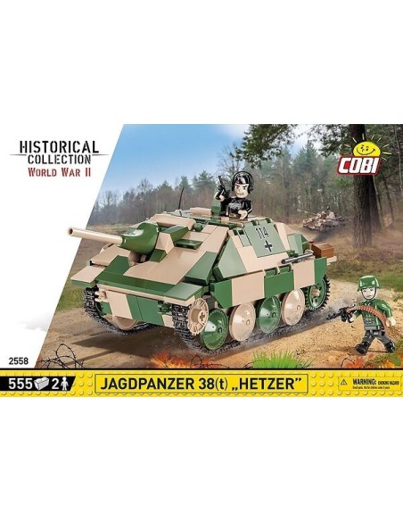 555 PCS HC WWII JAGDPANZER 38(T) HETZER