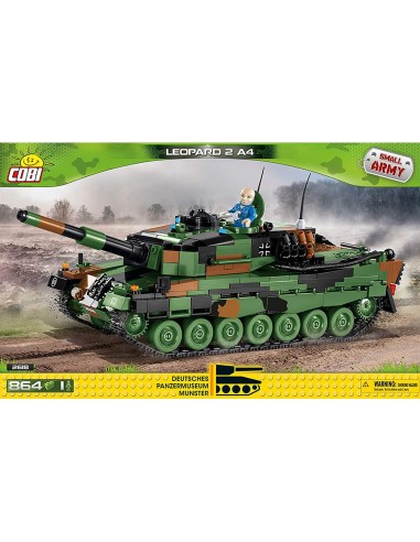 864 PCS ARMED FORCES LEOPARD 2 A4