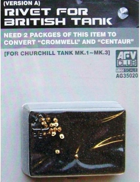 Rivet for Churchill (AF35167) Centaur (2 pockets)