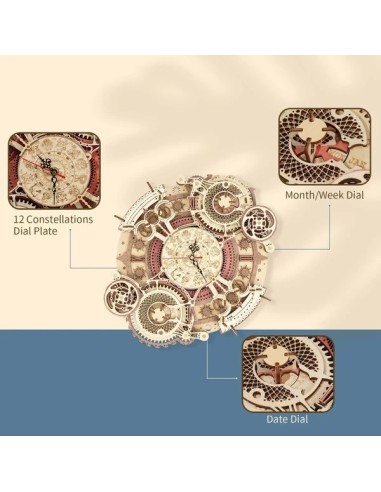 ZODIAC WALL CLOCK