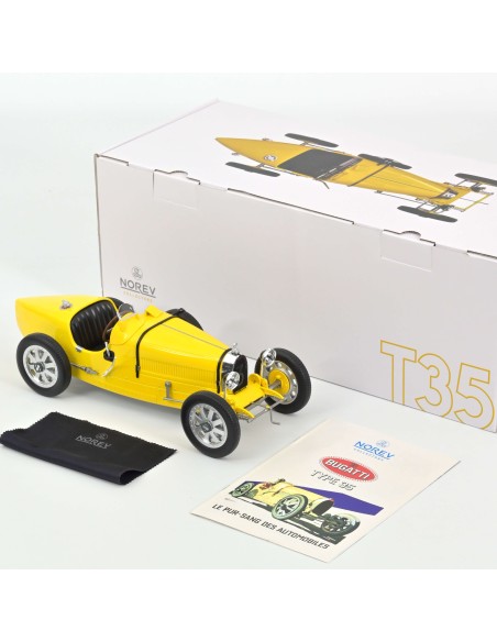 1:12 BUGATTI T35 1925 YELLOW