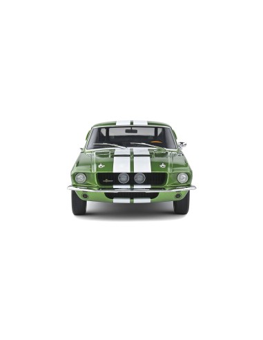 1:18 SHELBY MUSTANG GT500 LIME GREEN/WHITE STRIPES