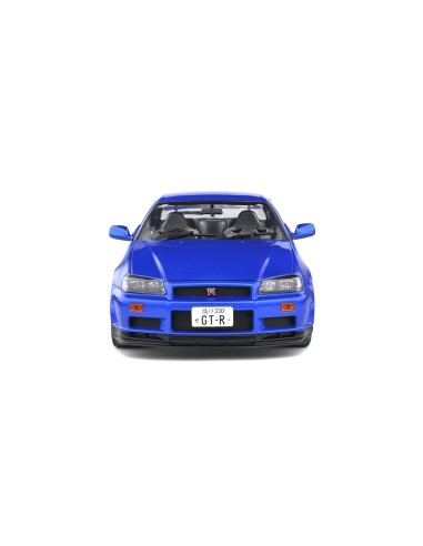 1:18 NISSAN SKYLINE R34 GT-R BAYSIDE BLUE 1999