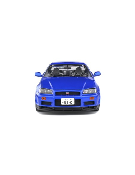 1:18 NISSAN SKYLINE R34 GT-R BAYSIDE BLUE 1999