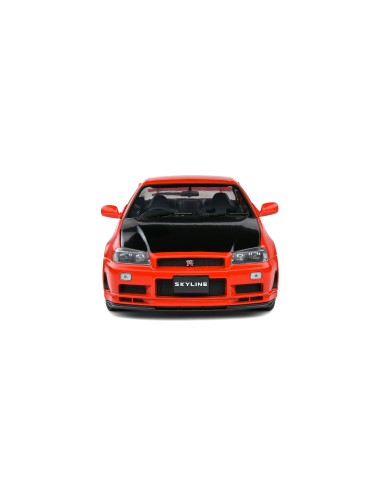 1:18 NISSAN SKYLINE R34 GT-R ACTIVE RED 1999