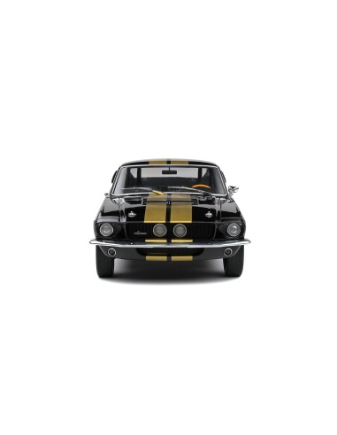 1:18 SHELBY GT500 BLACK/GOLD STRIPES BLACK 1967