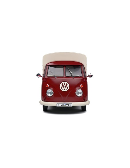 1:18 VOLKSWAGEN T1 PICK-UP PORSCHE SERVICE RED