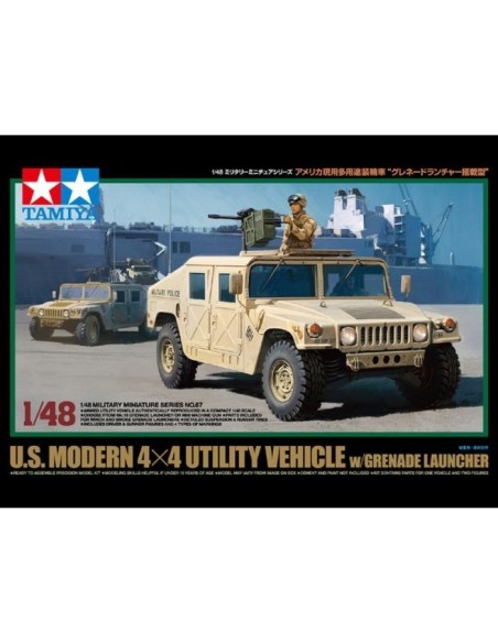 1:48 US MODERN 4X4 W/GRENADE