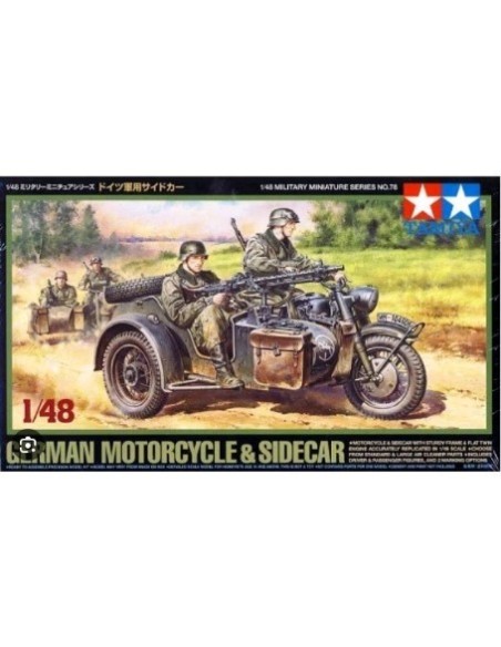 1:48 GERMAN BIKE & SIDECAR