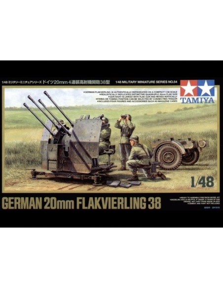 1:48 GERMAN 20MM FLAK 38