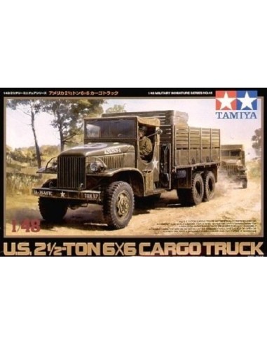 1:48 US 2.5 TON 6X6 CARGO TRUCK