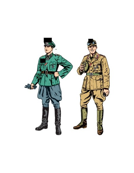 1:35 WERMACHT OFFICER AND TANK CREW