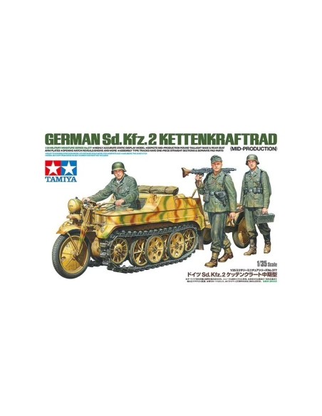 1:35 GERMAN SDKFZ 2 KETTENKRAFTRAD MID PROD