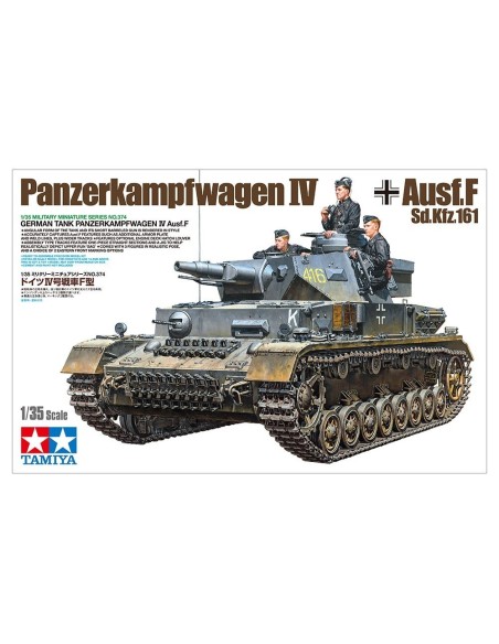 1:35 GERMAN PANZERKAMPFWAGEN IV AUSF F