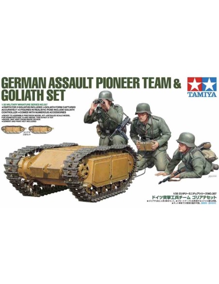 1:35 GERMAN GOLIATH W/PIONNEER TEAM