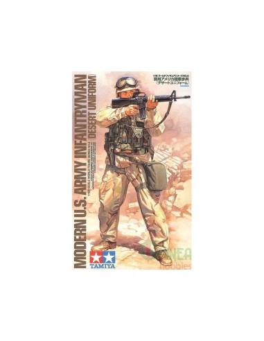 1:16 MODERN US INFANTRYMAN/DESERT