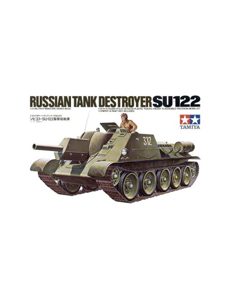 1:35 SU-122 RUSSIAN ASSAULT GUN