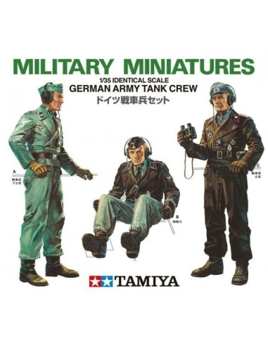 1:35 GERMAN ARMY TANK CREW