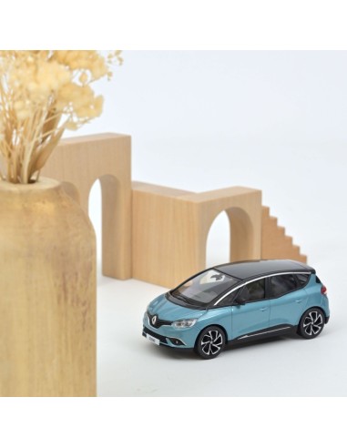 1:43 RENAULT SCENIC 2016 - CELESTE BLUE & BLACK