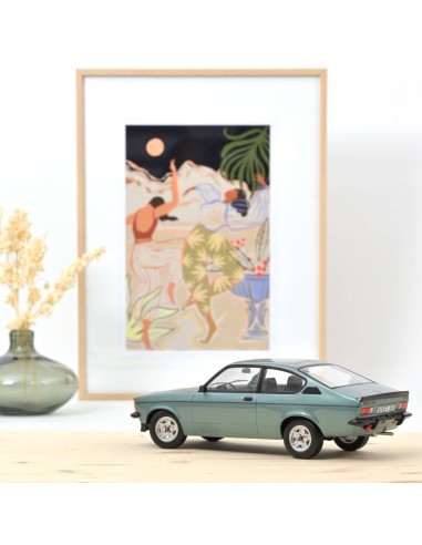 1:18 Opel Kadett Rallye Winterfest 1978-Turquoise