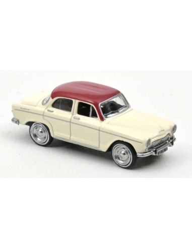 1:87 SIMCA ARONDE MONTLHERY 1962 IVORY/RED X4