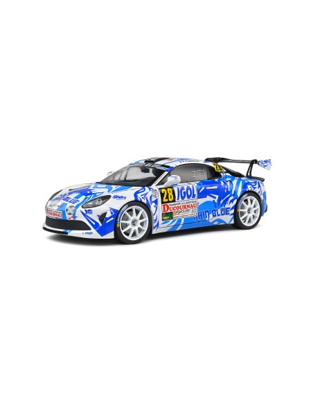 1:18 ALPINE A110 RALLYE 28 WHITE