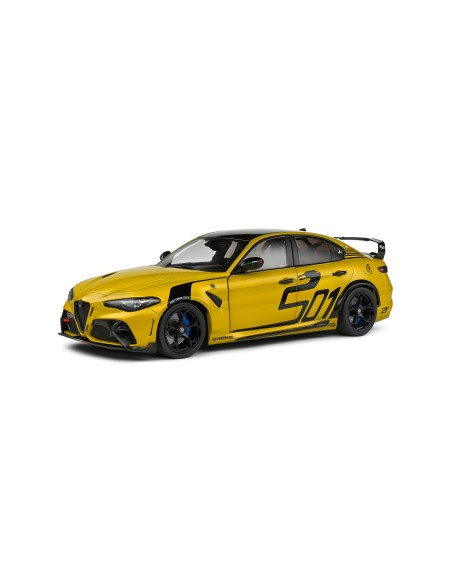 1:18 ALFA ROMEO GIULIA GTA NAGEMAAKT YELLOW 2022