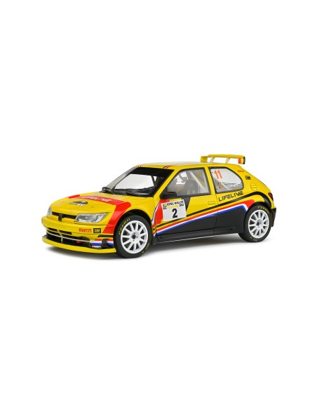 1:18 PEUGEOT 306 MAXI YELLOW 2