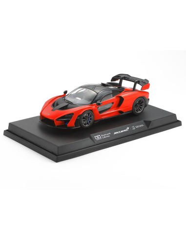 1:24 MCLAREN SENNA (ORANGE) (FINISHED MODEL)