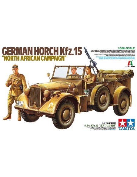 1:35 GERMAN HORCH KFZ 15 NORTH AFRICAN CAMPAIGN