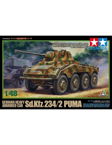 1:48 GERMAN HEAVY ARMORED CAR SDKFZ 234/2 PUMA