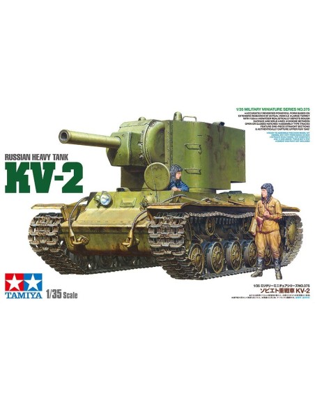 1:35 RUSSIAN HEAVY TANK KV-2