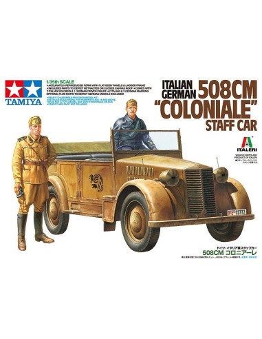 1:35 ITALIAN GERMAN 508CM COLONIALE STAFF CAR