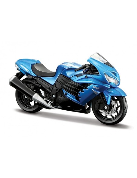 1:18 2-WHEELERS W/STAND, KAWASAKI STYLE