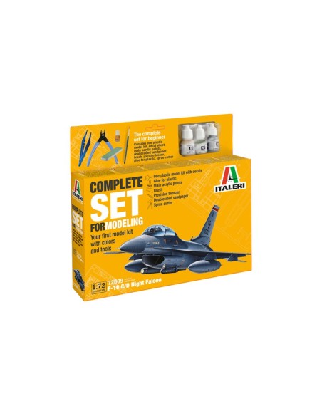 1:72 COMPLETE SET F-16 C/D NIGHT FALCON