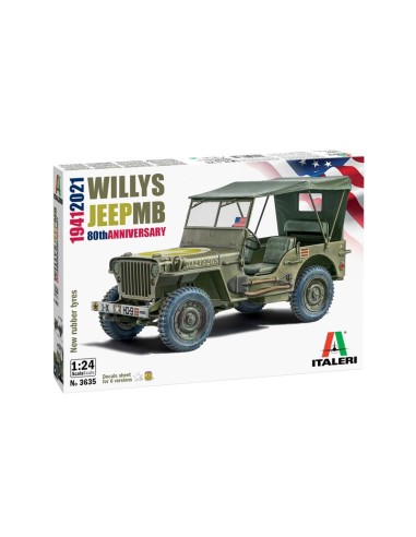 124 WILLYS JEEP MB 80TH ANNIVERSARY