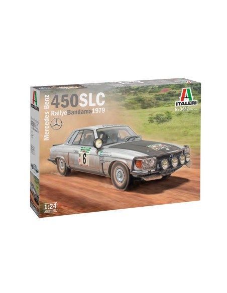 1:24 MERCEDES 450 SLC RALLY BANDAMA 1979