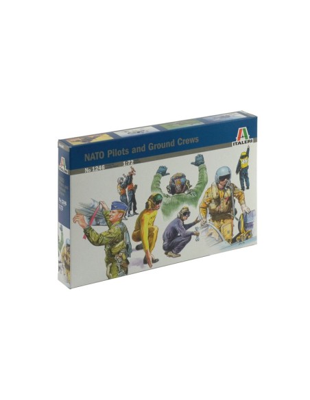 1:72 NATO PILOTS AND GROUND CREW