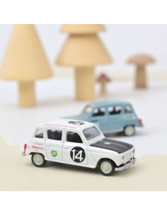 1:54 RENAULT 4CV 1952 CLEAR BLUE
