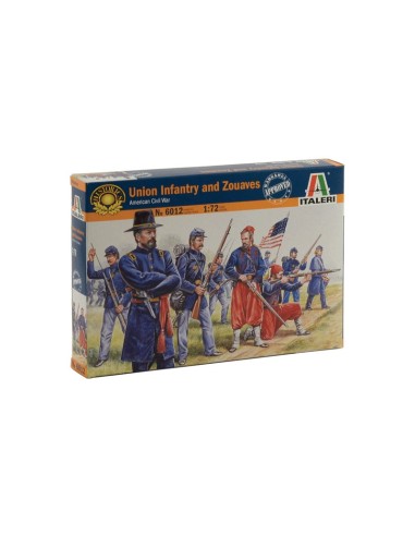 1:72 UNION INFANTRY/ZUAVES (AMERICAN CIVIL WAR)