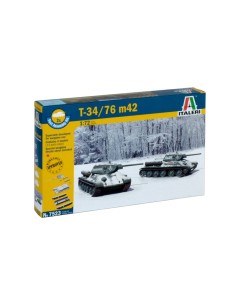 1:72 T34/76 M42 (2 FAST ASSEM MODELS)