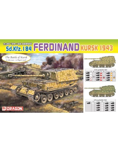 1:35 SDKFZ 184 FERDINAND -THE BATTLE OF KURSK