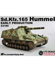 1:72 SDKFZ 165 HUMMEL EARLY PRODUCTION