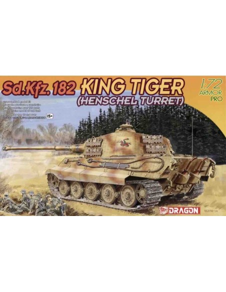 1:72 SDKFZ 182 KINTIGER HENSCHEL TURRET