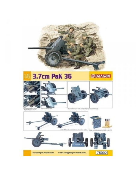 1:6 3.7CM PAK 36